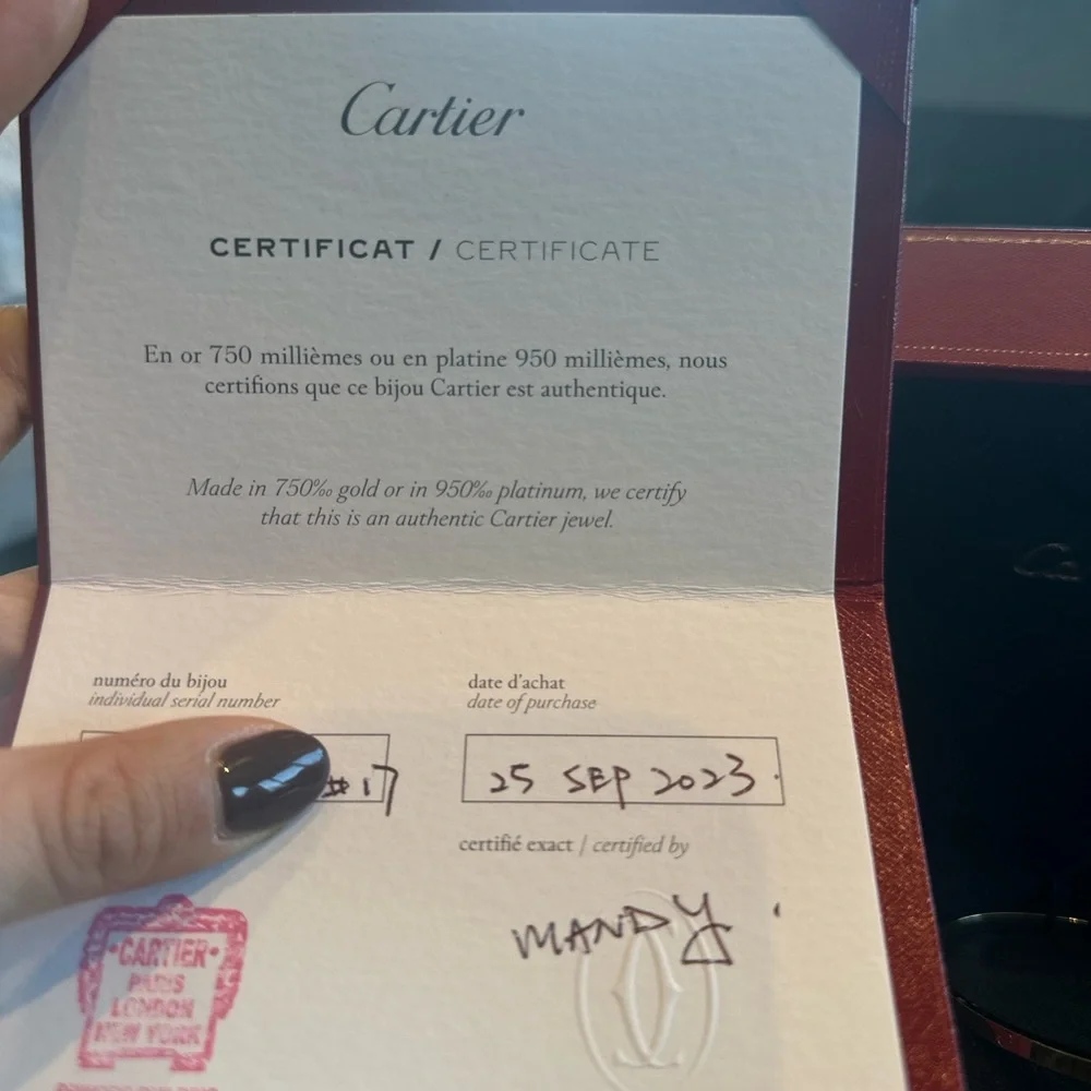 Cartier Love Bracelet, 18k Yellow Gold, 17CM - Picture 6 of 8